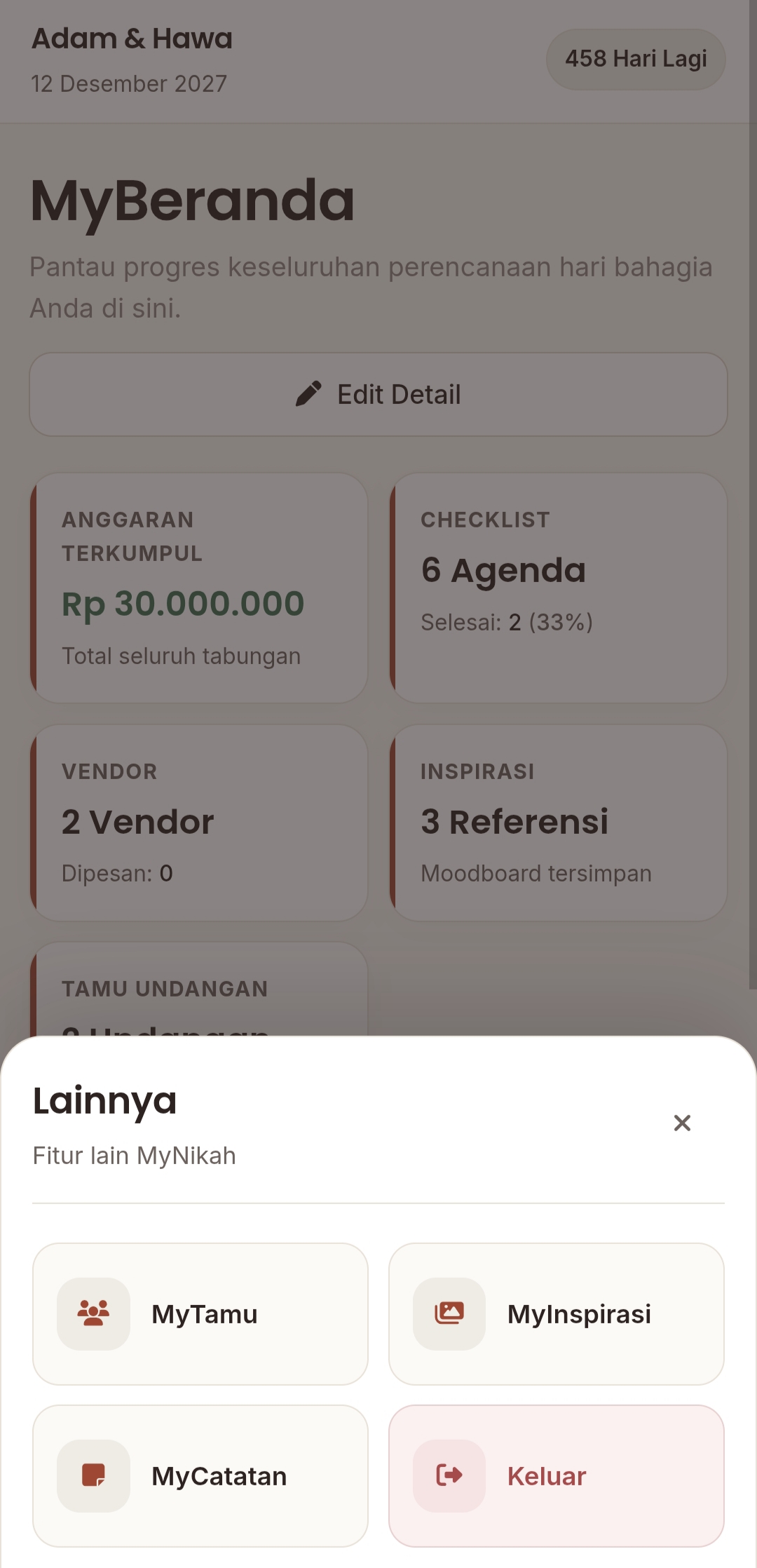 Menu Lainnya